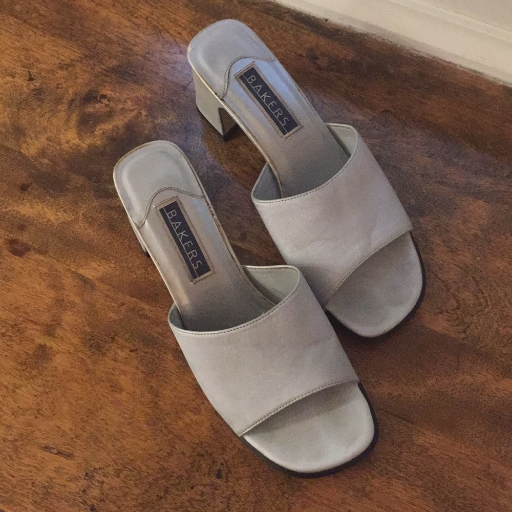 Silver heels